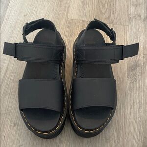 Dr. Martens Black Platform Sandals